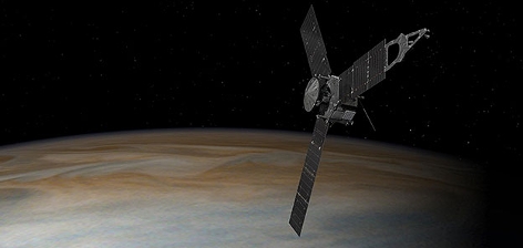 Illustration der NASA-Sonde Juno