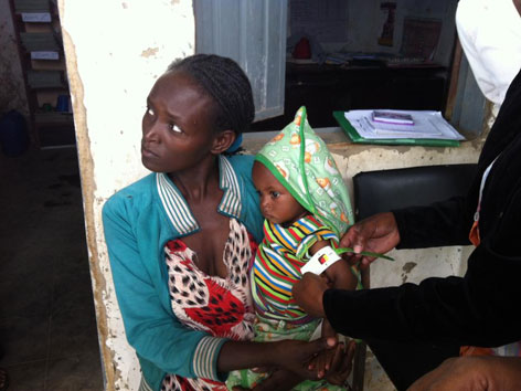 Äthiopien Dürre 2016 Mutter Kind