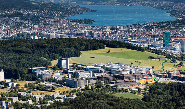 Luftbild Hönggerberg Science City ETH Zürich