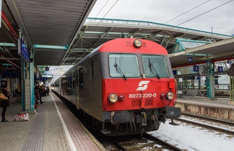 ÖBB Railjet Bahnhof Zell am See