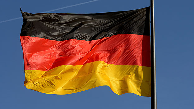 Deutschlands Flagge