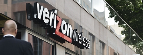 Eine Verizon-Filiale in Washington DC