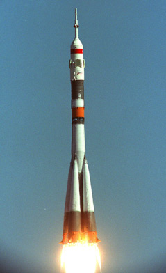 Start der Sojus TM 13 am 2. Oktober 1991