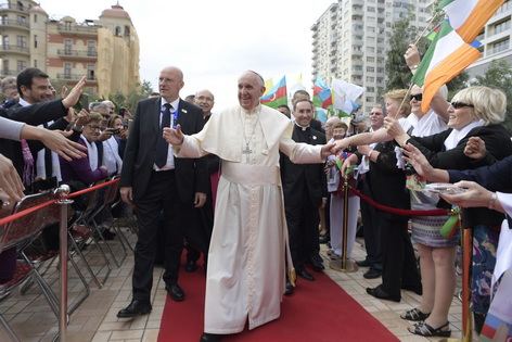 Papst in Baku