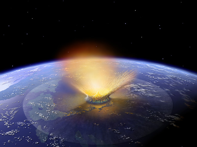 Impact: Einschlag eines riesigen Himmelskörpers auf der Erde