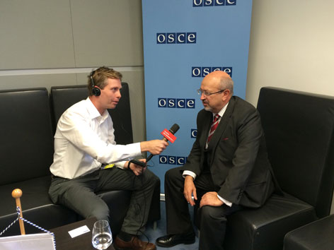 OSZE OSCE Generalsekretär Lamberto Zannier