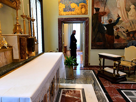 Päpstliche Räume in Castel Gandolfo