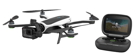 GoPro Drohne Karma mit Fernbedienung