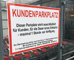 Parkplatz Kundin Von Supermarkt Geklagt Helporfat