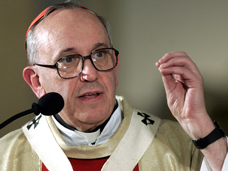 Jorge Mario Bergoglio als Kardinal von Buenos Aires im April 2005