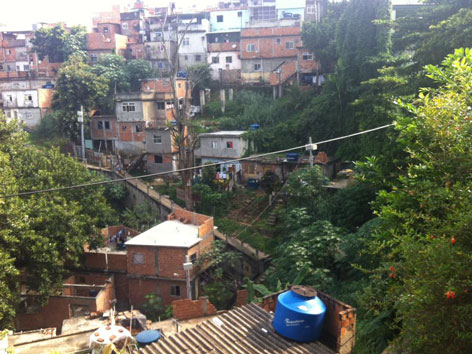 Rio Favela Umbanda Brasilien