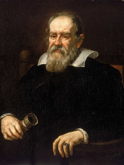 Porträt von Galileo Galilei, Justus Sustermans, 1636