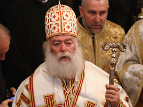 Der orthodoxe Patriarch Theodors II. von Alexandrien