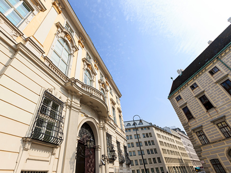 Das Bundeskanzleramt in Wien