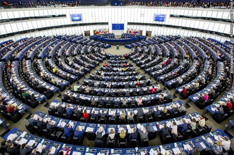 Plenarsaal EU-Parlament