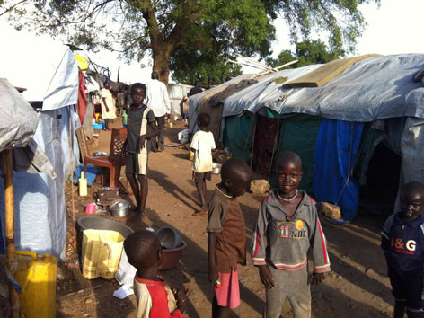 Südsudan Kinder Salesianer-Pfarre