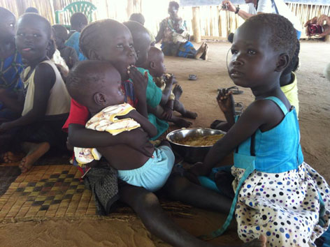 Südsudan Kinder Hungersnot