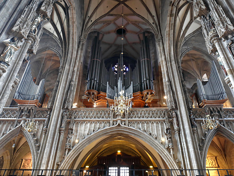 Die Kauffmann-Orgel im Stephansdom