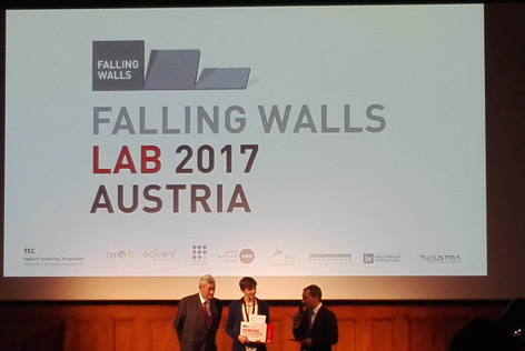 Preisverleihung Falling Walls Lab 2017