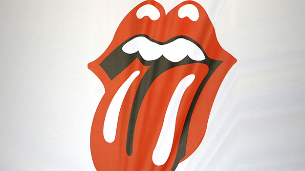 Das Zungen-Logo der Rolling Stones