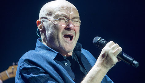 Phil Collins auf der Bühne