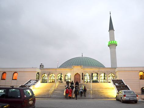 Moschee am Hubertusdamm in Wien-Floridsdorf
