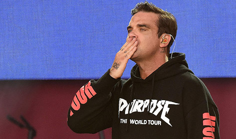 Robbie Williams beim One Love Manchester Benefiz