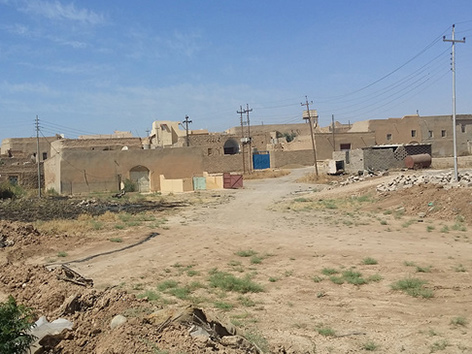 Das irakische Dorf Baqofa, das mit österreichischer Hilfe wieder aufgebaut werden soll
