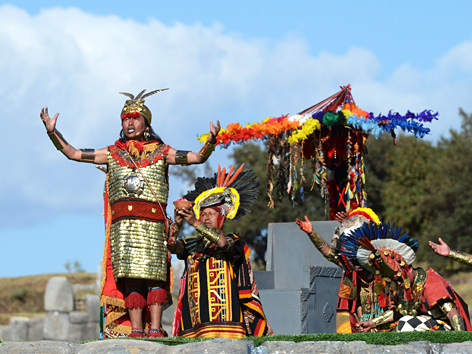 Inti-Raymi-Fest in Cusco, Peru