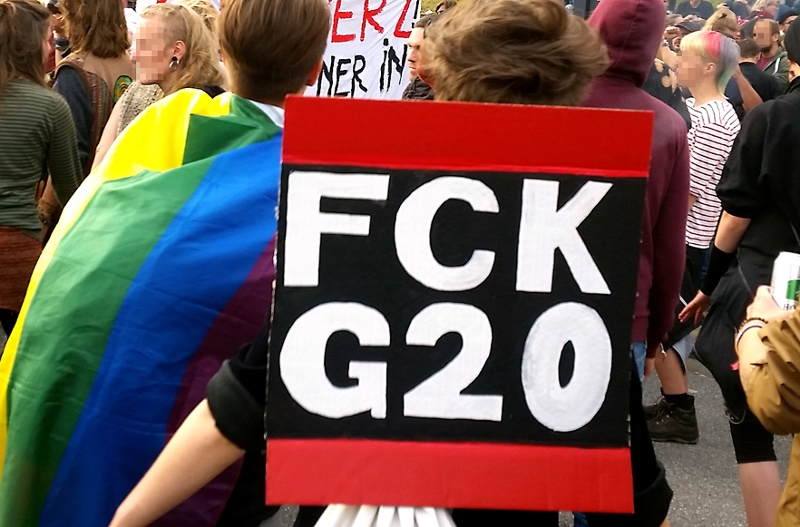 Demo gegen den G20-Gipfel