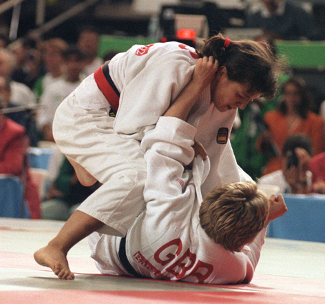 Judo-Olympiasiegerin von 1992 heiratete Finalgegnerin