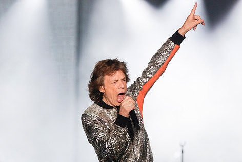 Mick Jagger von den Rolling Stones