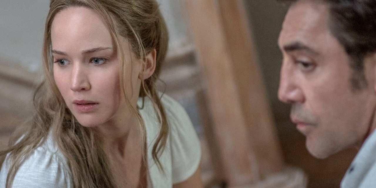 Jennifer Lawrence und Javier Bardem in "mother!"