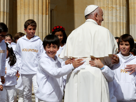 Papst Jugendliche Bogota