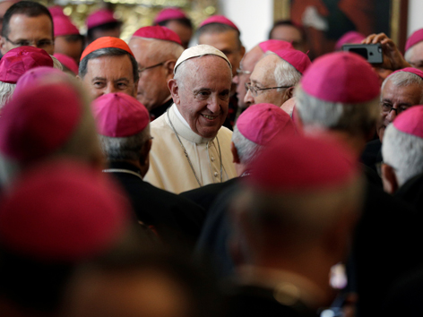 Papst Treffen Bischöfe Kolumbien