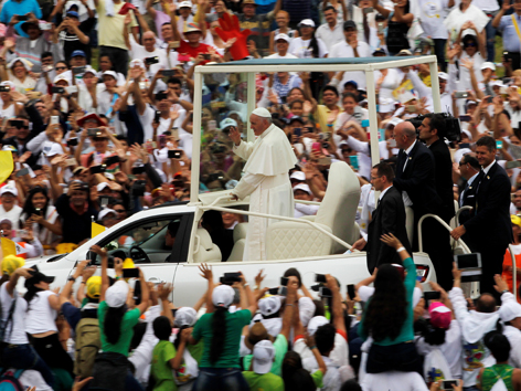 Papst Kolumbien Catama