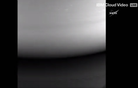 Eines der letzten "Cassini"-Bilder vom Saturn