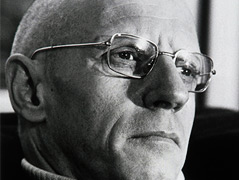 Porträtfoto von Michel Foucault