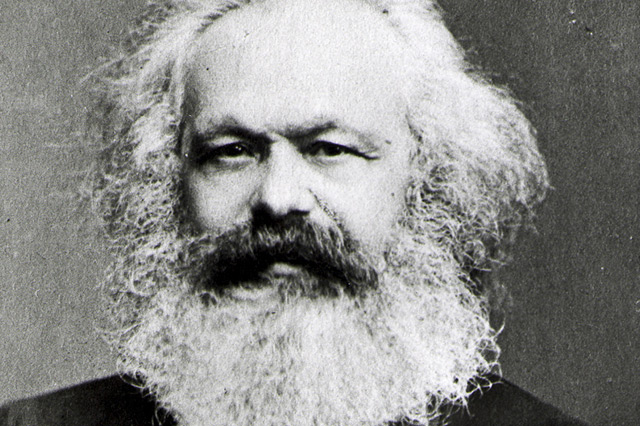Porträtfoto von Karl Marx