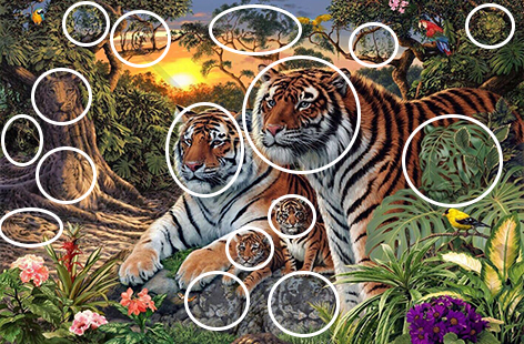 Suchbild: Tiger
