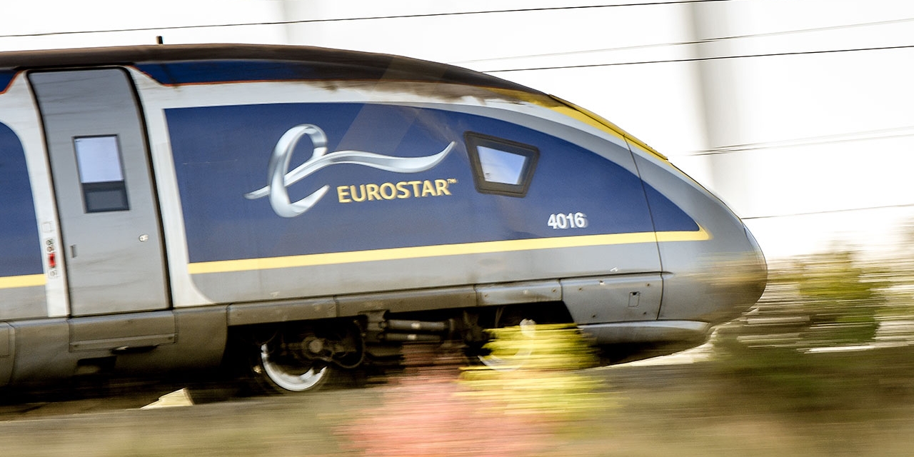 Der Eurostar Zug