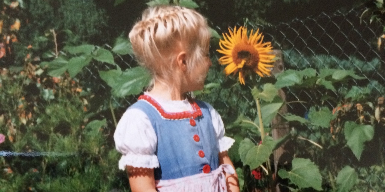 Heidi Benneckenstein als Kind