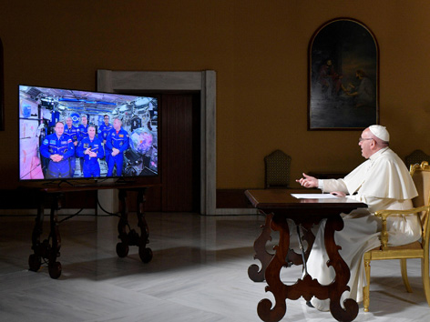 Papst Telefonat ISS