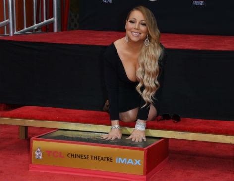Mariah Carey verewigt sich in Hollywood