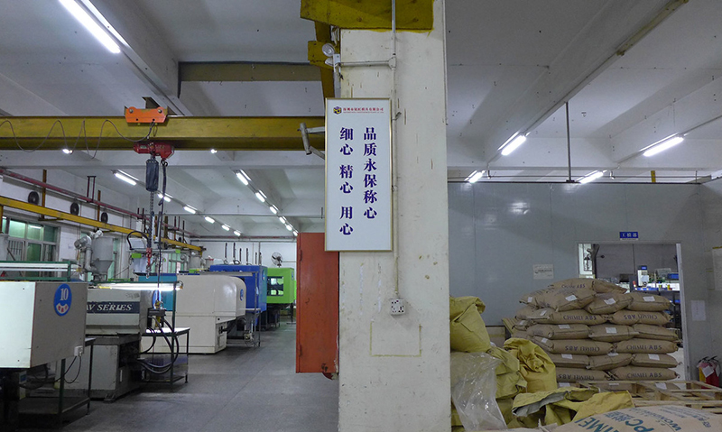 Produktion in einer Elektronikfabrik in Shenzhen, China