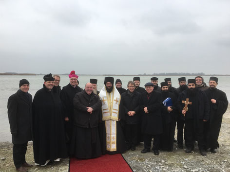 Große Wasserweihe St. Andrä Zicksee Metropolit Arsenios Kardamakis Bischof Ägidius Zsifkovics