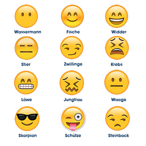 Sternzeichen Emojis