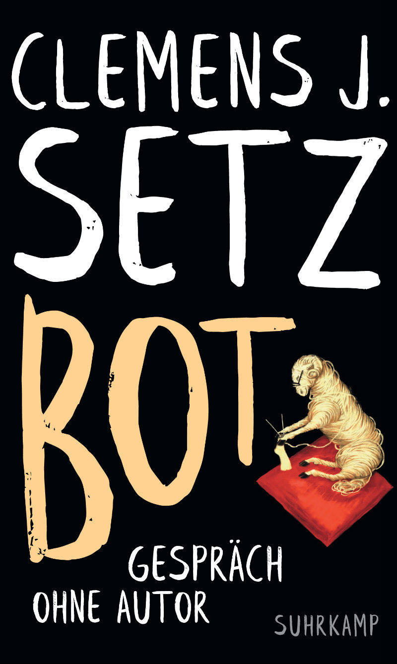 Buchcover von Clemens Setz' "Bot"