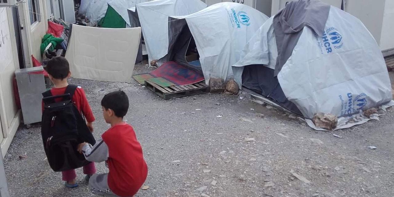 Bilder aus Flüchtlings Hot Spots in Griechenland