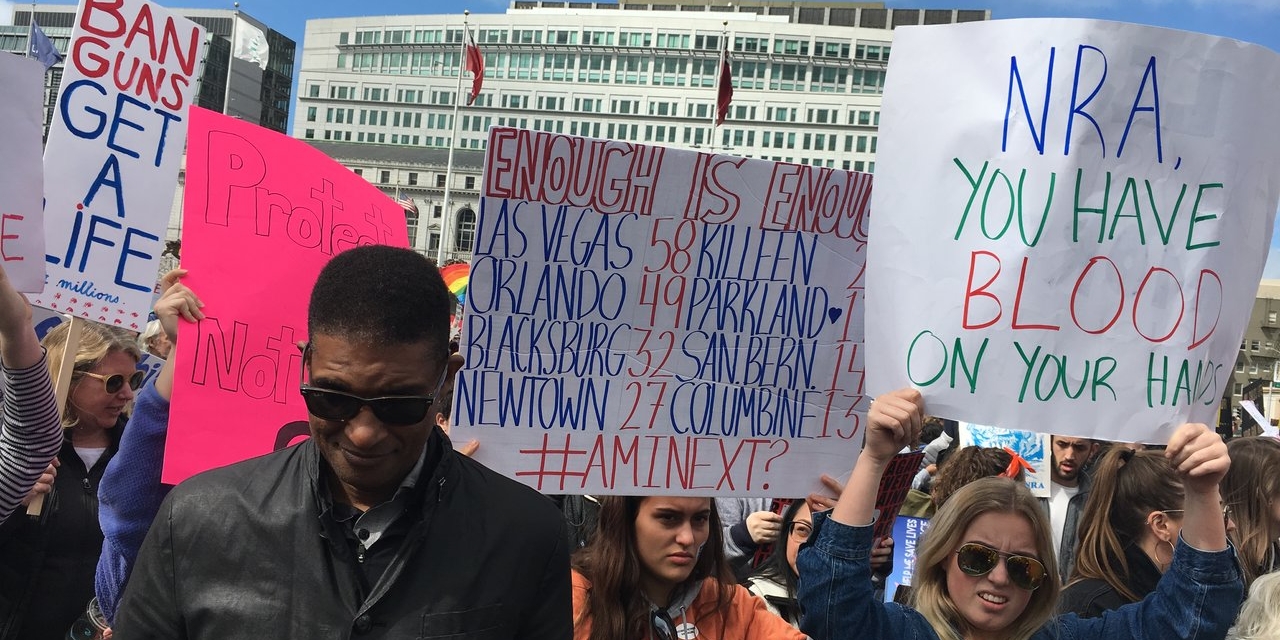 Protestmarsch "March for Our Lives" in San Francisco